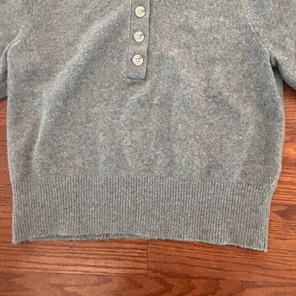 NWT A New Day Short Puff Sleeve Collared Sweater Size Large Cashmere Feel NEW - Picture 10 of 13